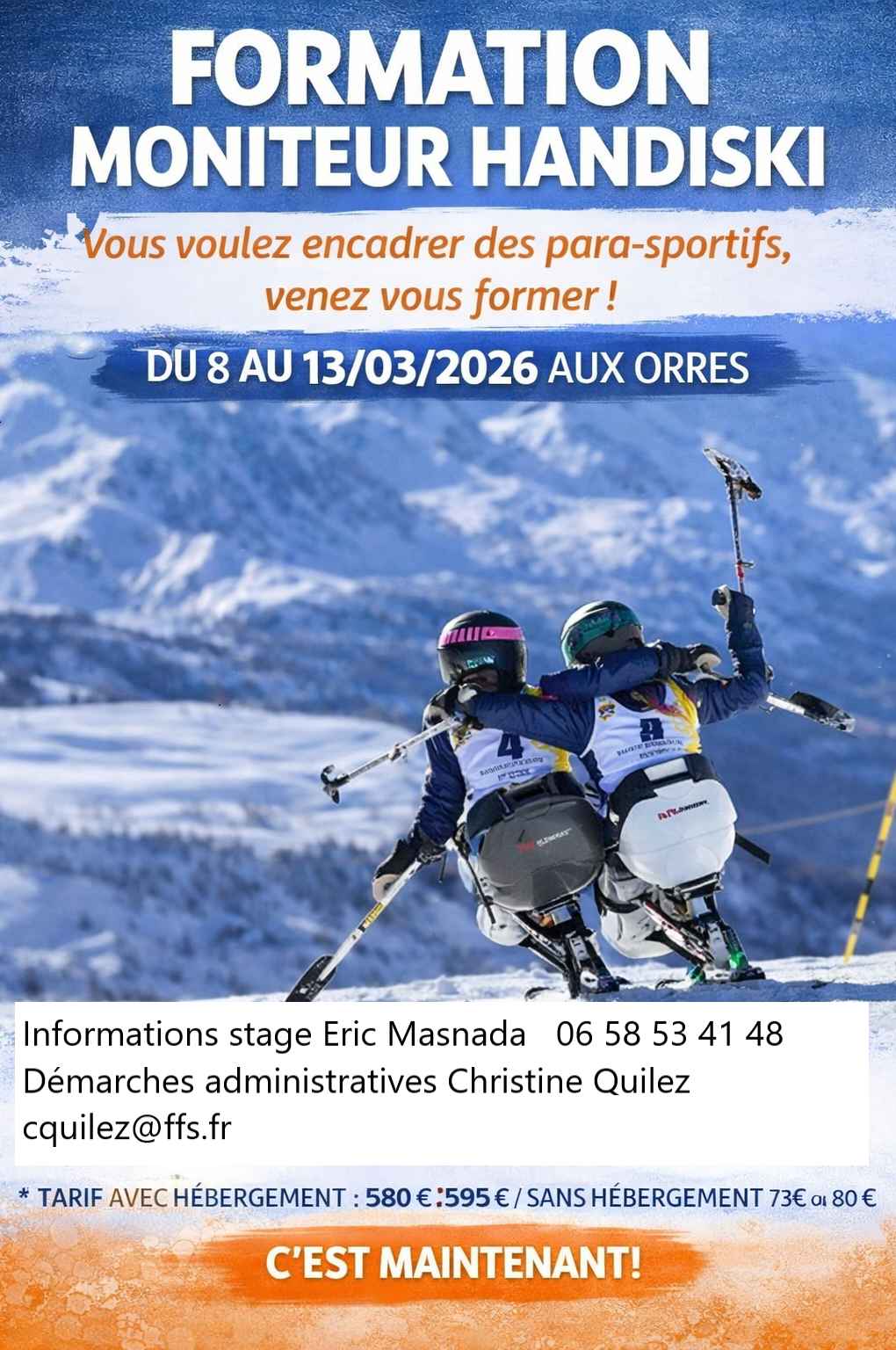 Moniteur Fédéral 2ème degré Handiski