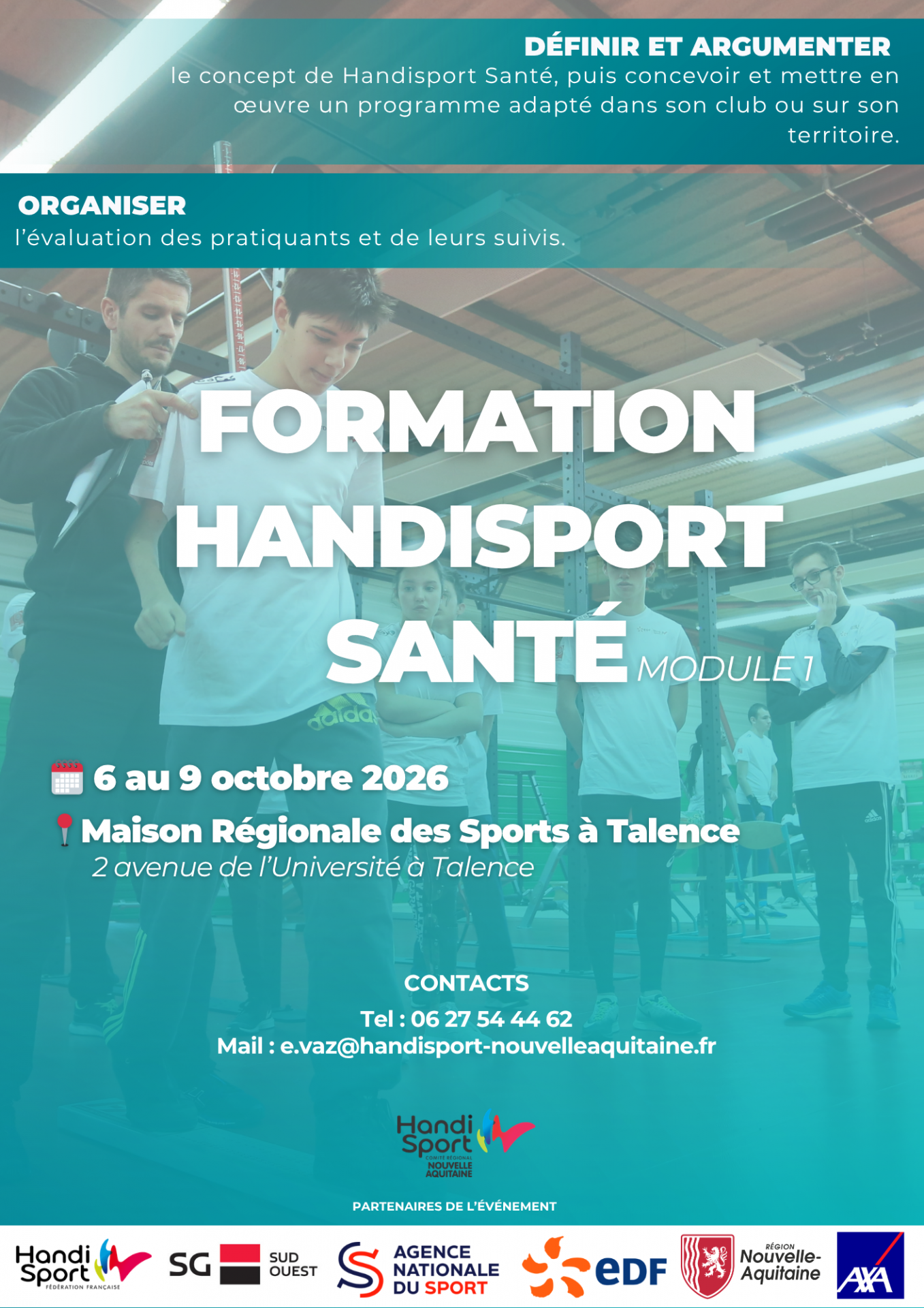 Formation Handisport Santé – Module 1